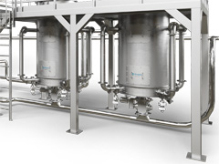 Cooling of flour Piovan